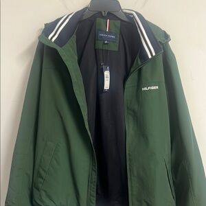 Tommy Hilfiger Men's Green Jacket